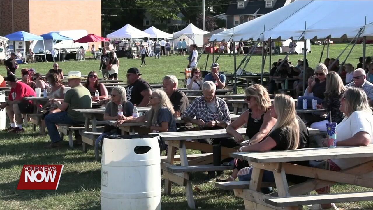 Residents & visitors enjoying the fun at the 2024 St. Marys SummerFest